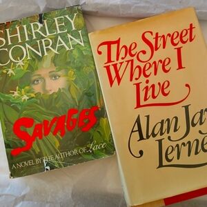 Book.. The Street Where I Live & SAVAGES